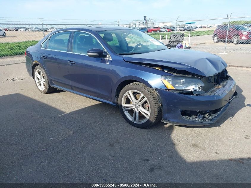 2014 VOLKSWAGEN PASSAT 2.0L TDI SE