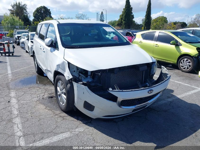 2018 KIA SEDONA L