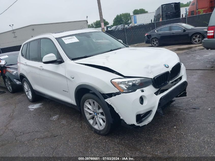 2017 BMW X3 XDRIVE28I