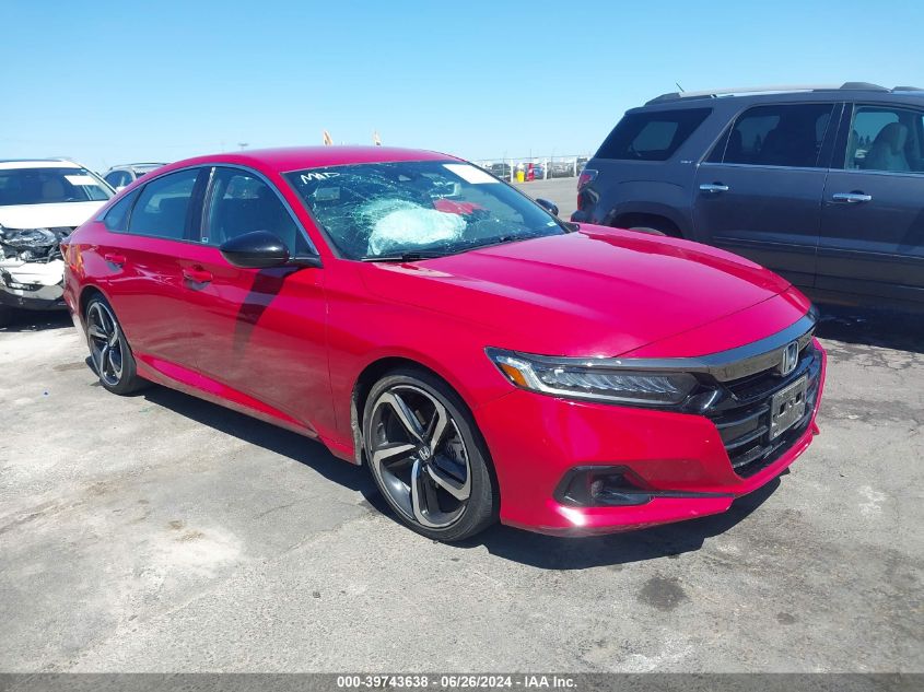 2021 HONDA ACCORD SPORT