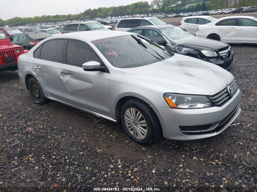 2015 VOLKSWAGEN PASSAT 1.8T S