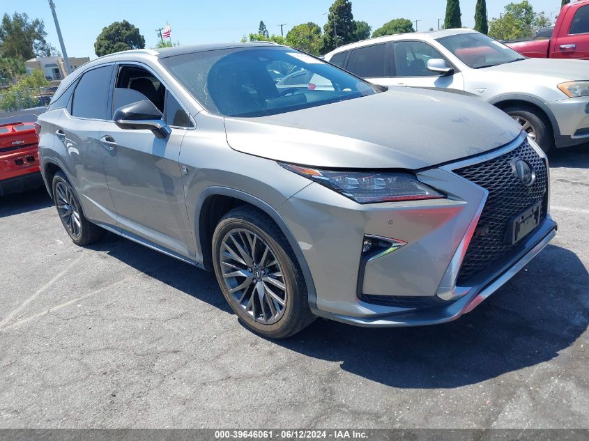 2017 LEXUS RX 350 F SPORT