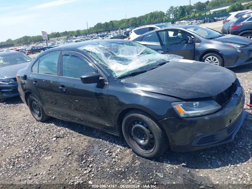 2013 VOLKSWAGEN JETTA 2.0L S