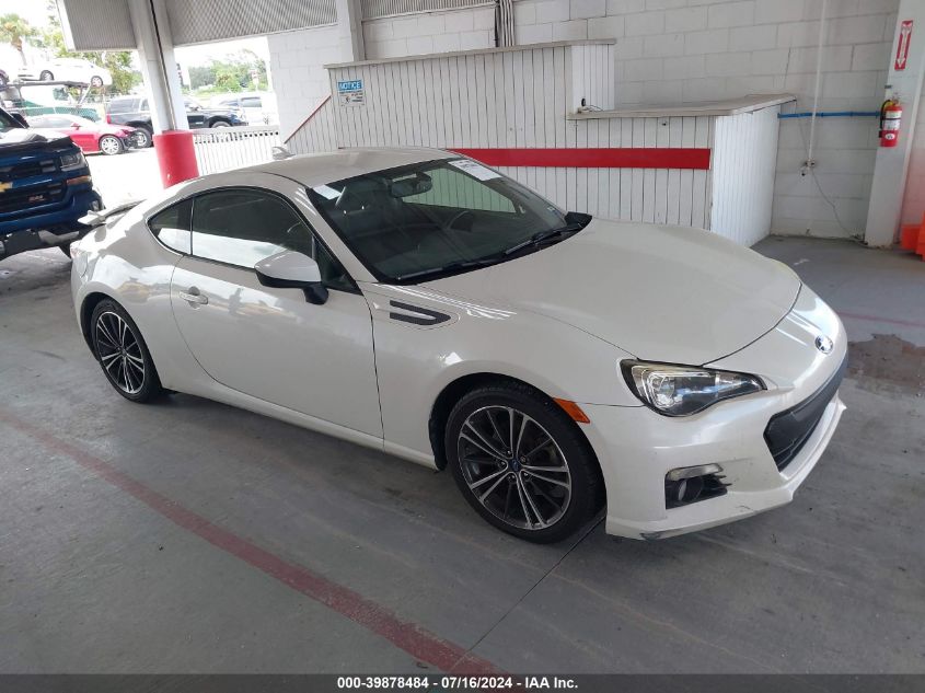 2016 SUBARU BRZ LIMITED