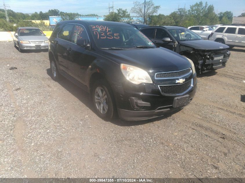 2012 CHEVROLET EQUINOX LS