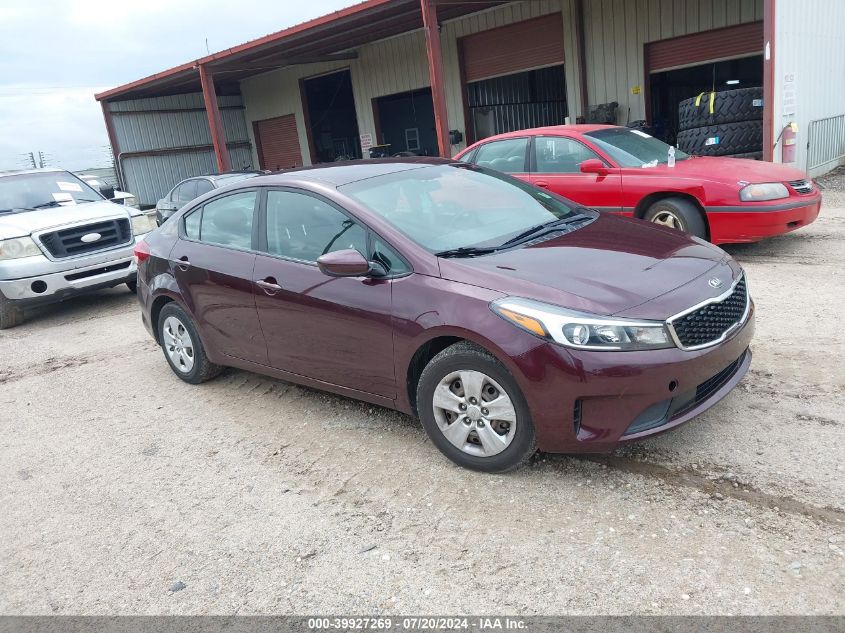 2018 KIA FORTE LX