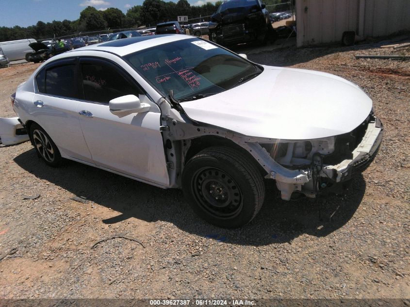 2016 HONDA ACCORD EXL