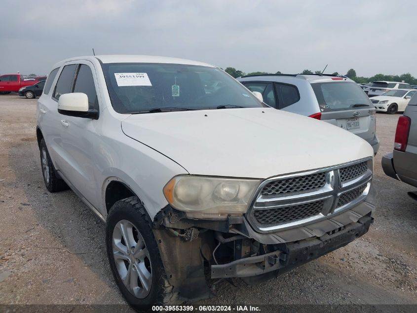 2012 DODGE DURANGO SXT