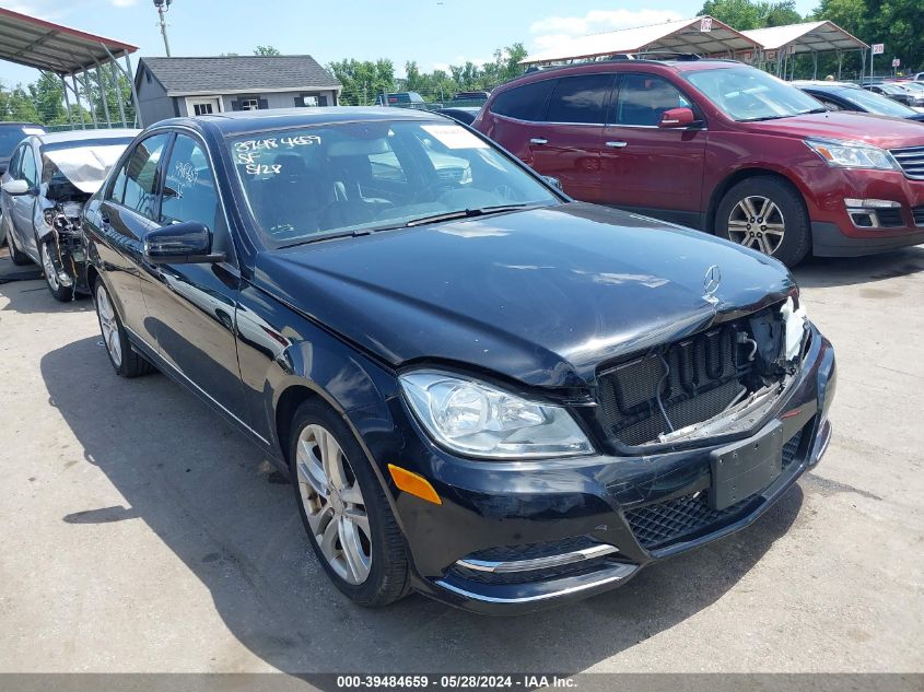 2013 MERCEDES-BENZ C 300 LUXURY 4MATIC/SPORT 4MATIC