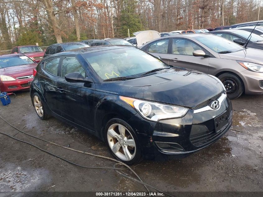 2013 HYUNDAI VELOSTER BASE W/GRAY