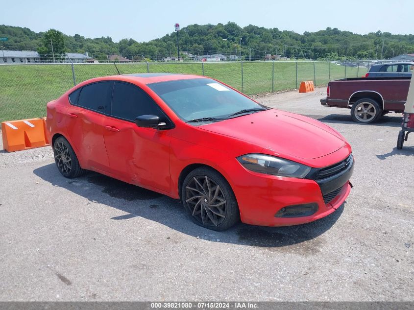 2016 DODGE DART SXT SPORT BLACKTOP