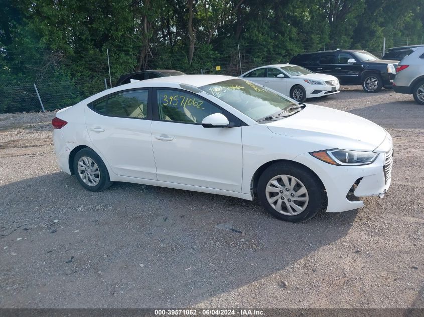 2017 HYUNDAI ELANTRA SE