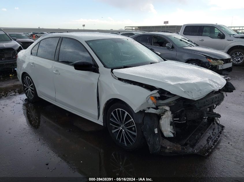 2016 VOLKSWAGEN JETTA 1.8T SPORT