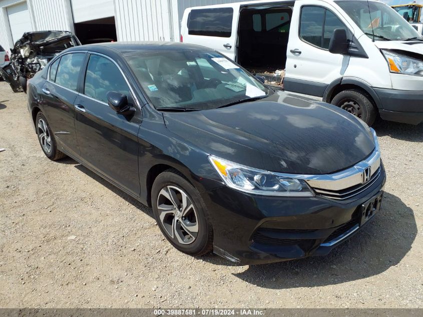 2016 HONDA ACCORD LX