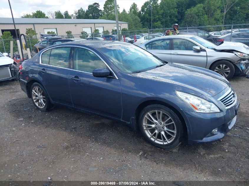 2012 INFINITI G37X