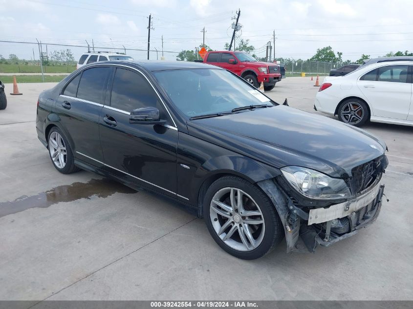 2012 MERCEDES-BENZ C 250 LUXURY/SPORT