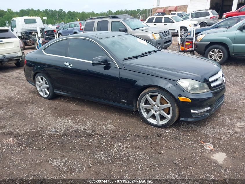 2012 MERCEDES-BENZ C 350 SPORT