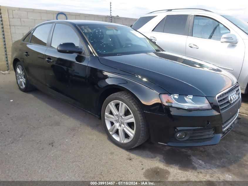 2012 AUDI A4 2.0T PREMIUM