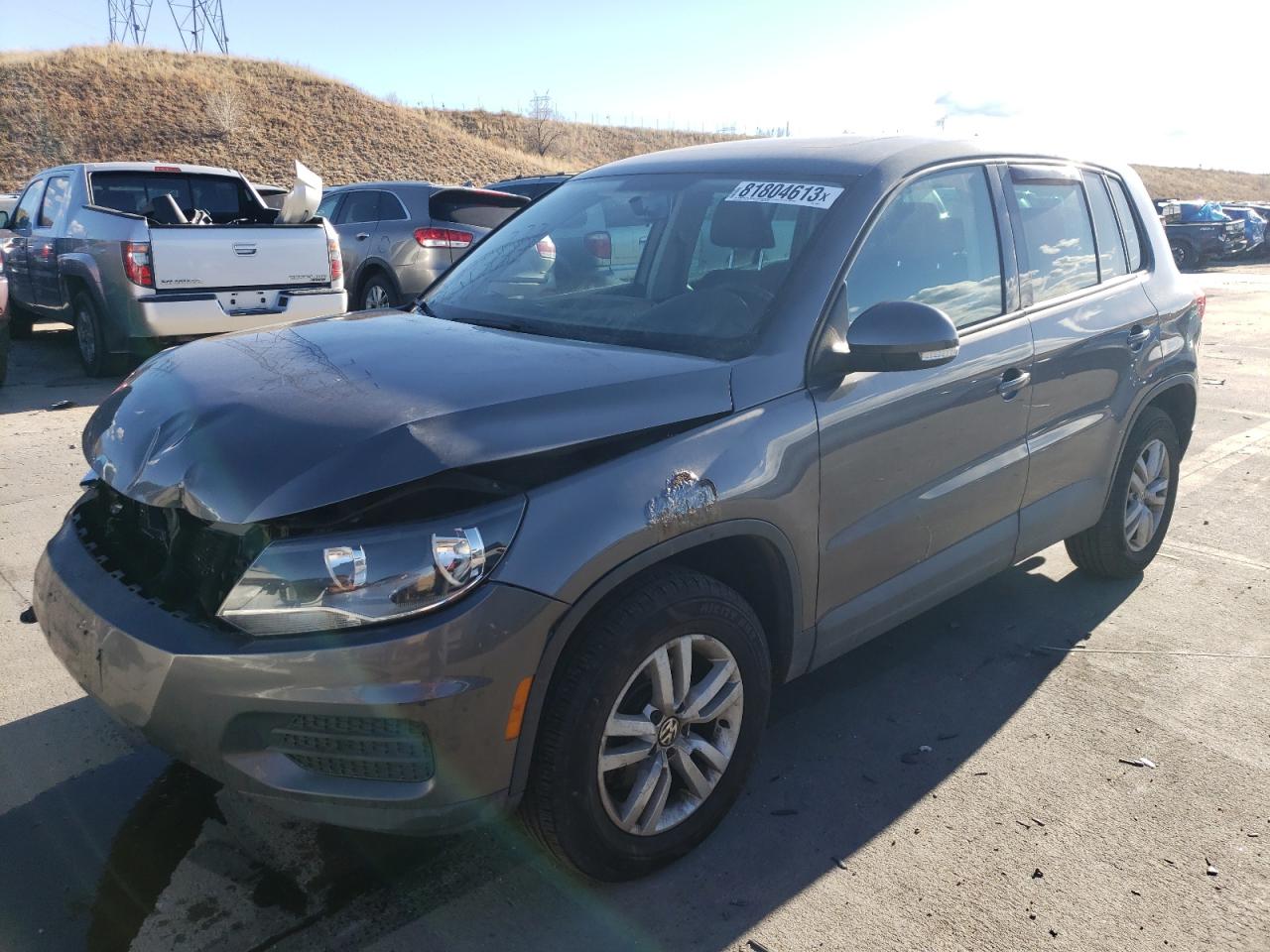 2012 VOLKSWAGEN TIGUAN S