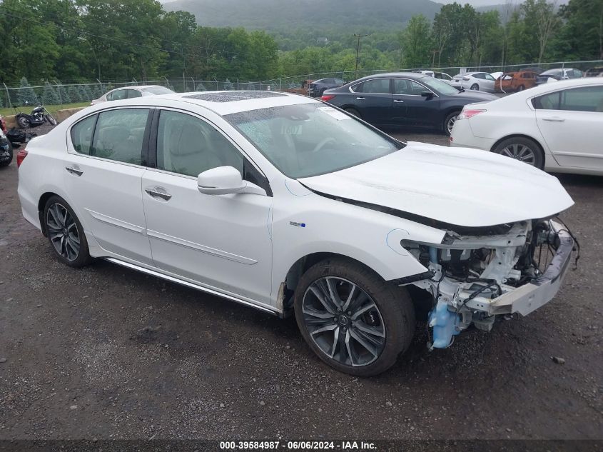 2019 ACURA RLX SPORT HYBRID ADVANCE PACKAGE