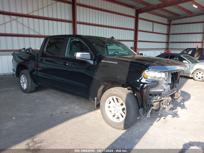 2021 CHEVROLET SILVERADO 1500 4WD  SHORT BED LT WITH 2FL