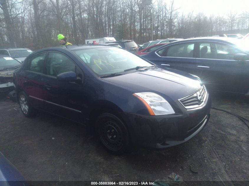 2012 NISSAN SENTRA 2.0 S