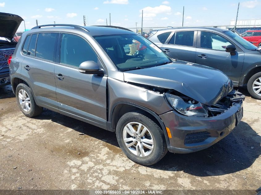 2017 VOLKSWAGEN TIGUAN 2.0T/2.0T S