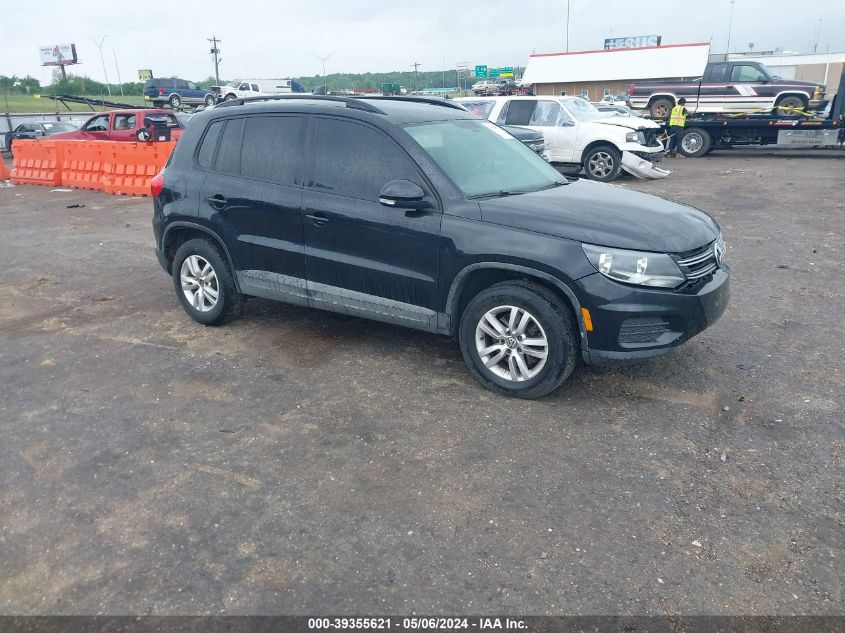 2016 VOLKSWAGEN TIGUAN S