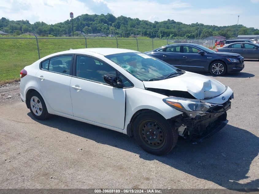 2017 KIA FORTE LX