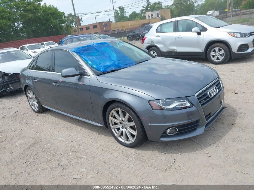 2012 AUDI A4 2.0T PREMIUM