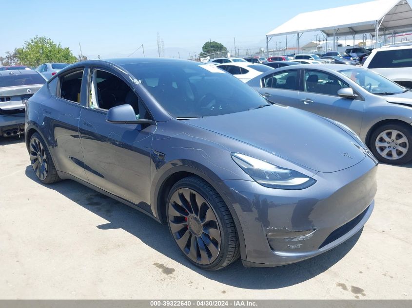 2022 TESLA MODEL Y PERFORMANCE DUAL MOTOR ALL-WHEEL DRIVE