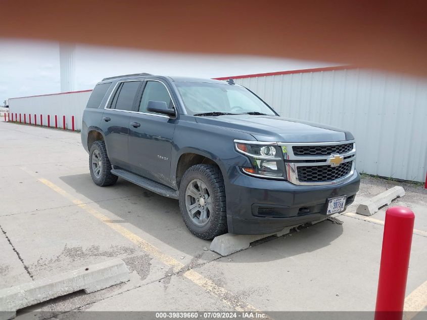 2020 CHEVROLET TAHOE 4WD LS