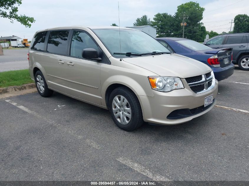 2016 DODGE GRAND CARAVAN SE