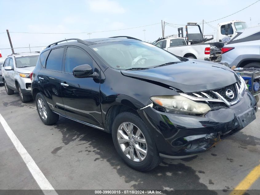 2012 NISSAN MURANO S/SL/LE