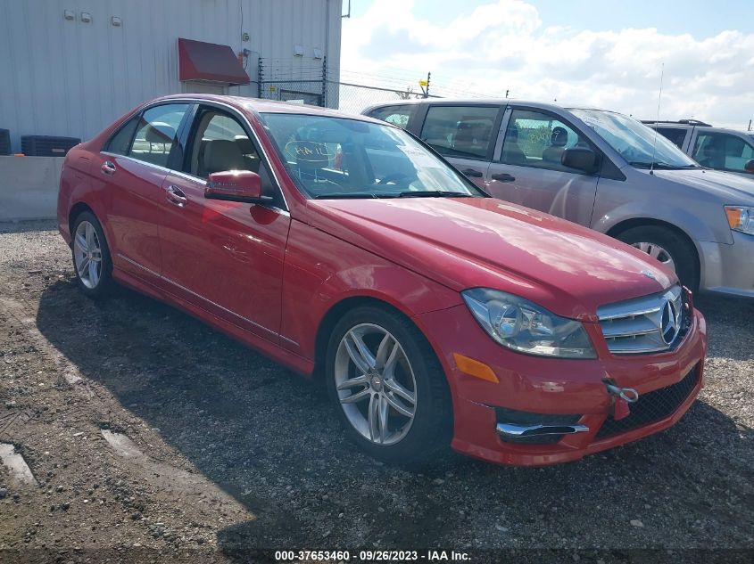 2012 MERCEDES-BENZ C 300 SPORT 4MATIC/LUXURY 4MATIC