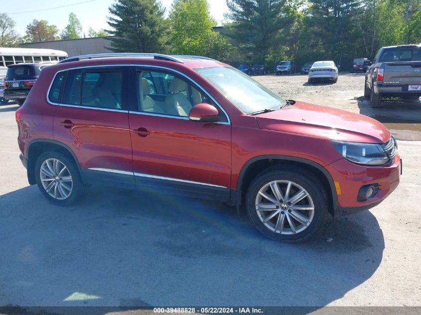 2012 VOLKSWAGEN TIGUAN SE