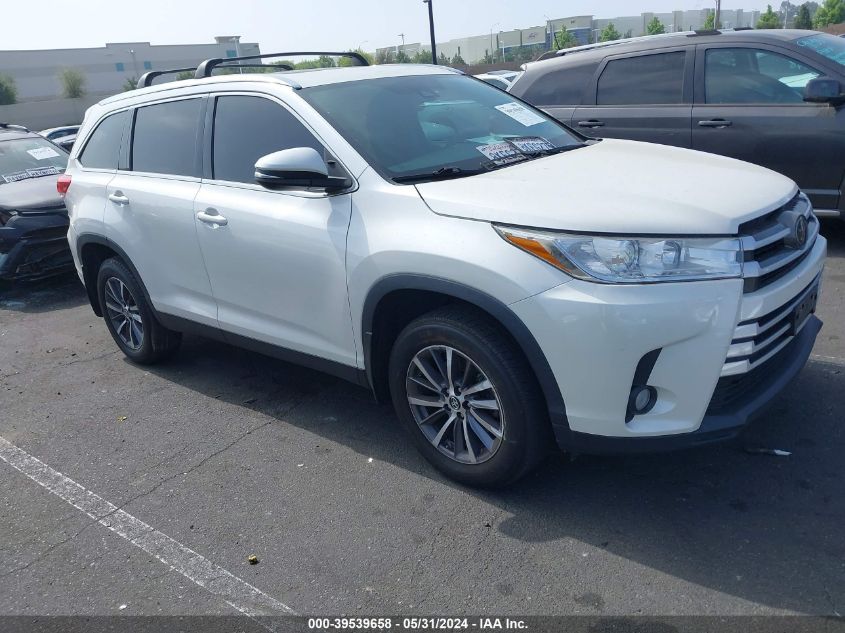 2019 TOYOTA HIGHLANDER XLE