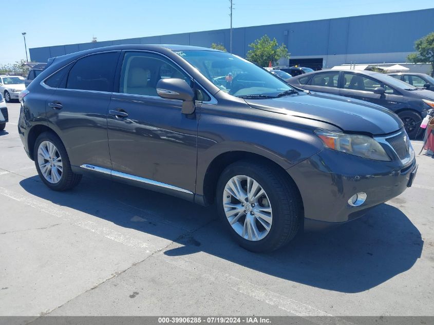 2010 LEXUS RX 450H