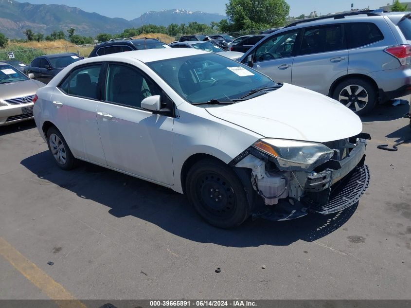 2015 TOYOTA COROLLA LE