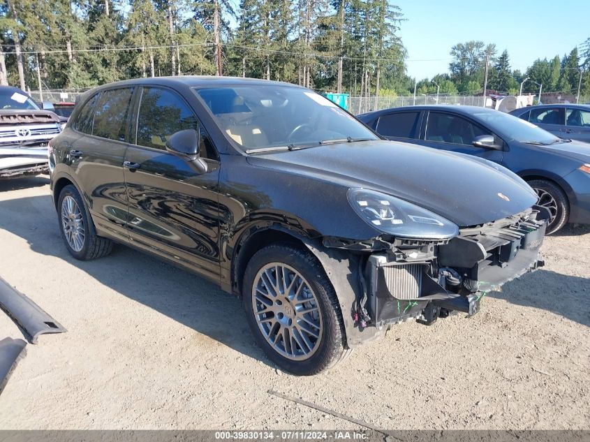 2017 PORSCHE CAYENNE S