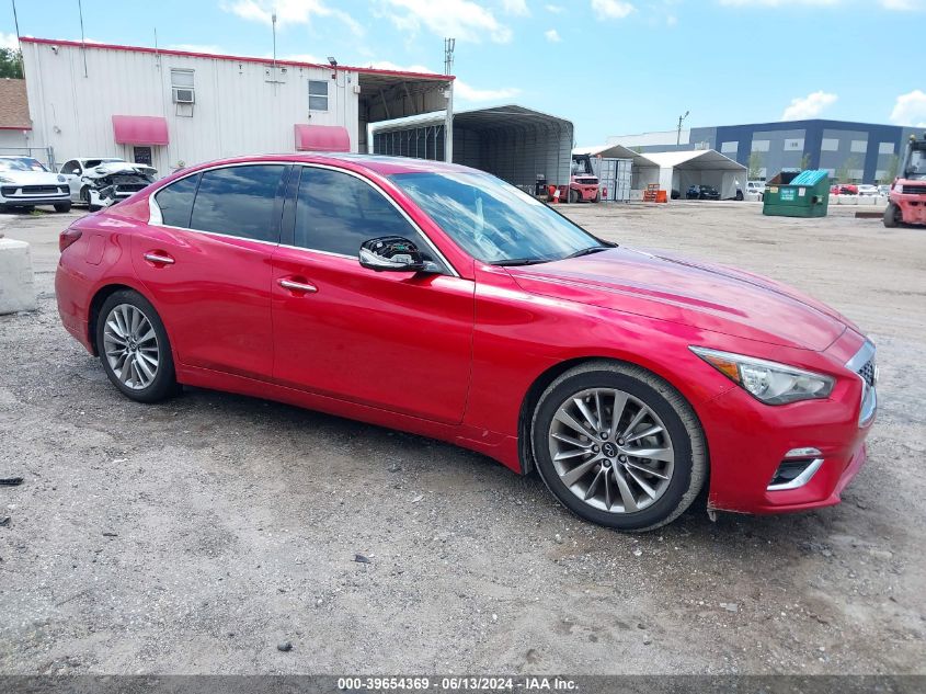 2022 INFINITI Q50 LUXE