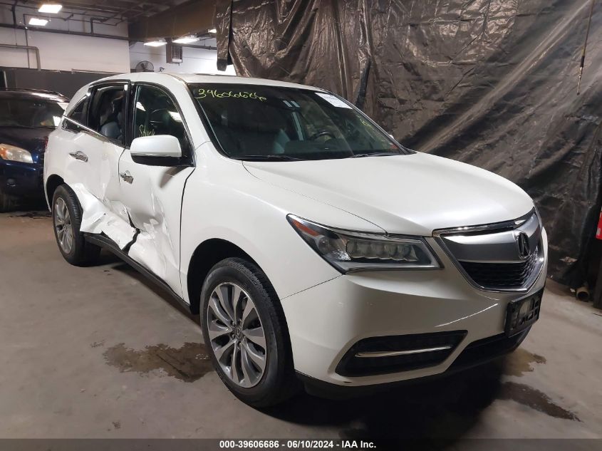 2014 ACURA MDX TECHNOLOGY PACKAGE