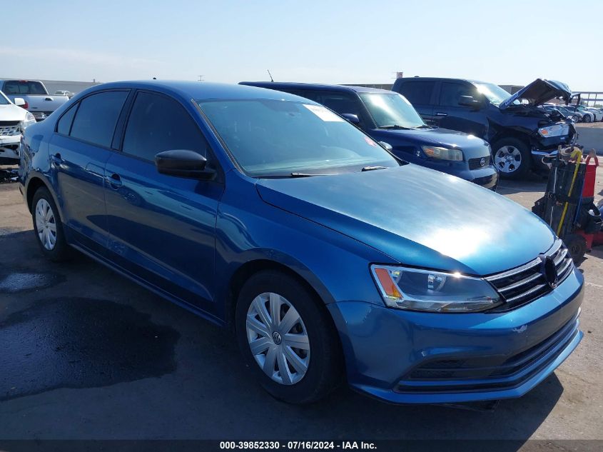 2016 VOLKSWAGEN JETTA 1.4T S