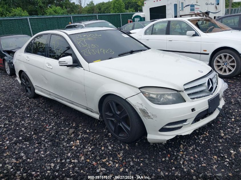 2011 MERCEDES-BENZ C 300 LUXURY 4MATIC/SPORT 4MATIC