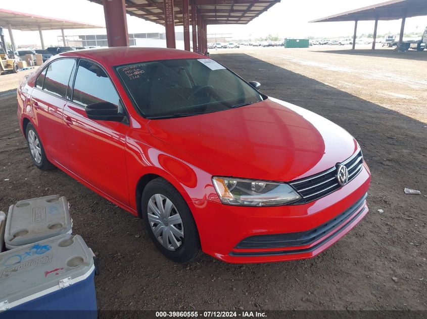 2015 VOLKSWAGEN JETTA 2.0L S