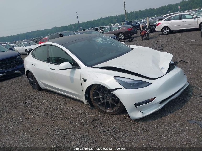 2022 TESLA MODEL 3 LONG RANGE DUAL MOTOR ALL-WHEEL DRIVE