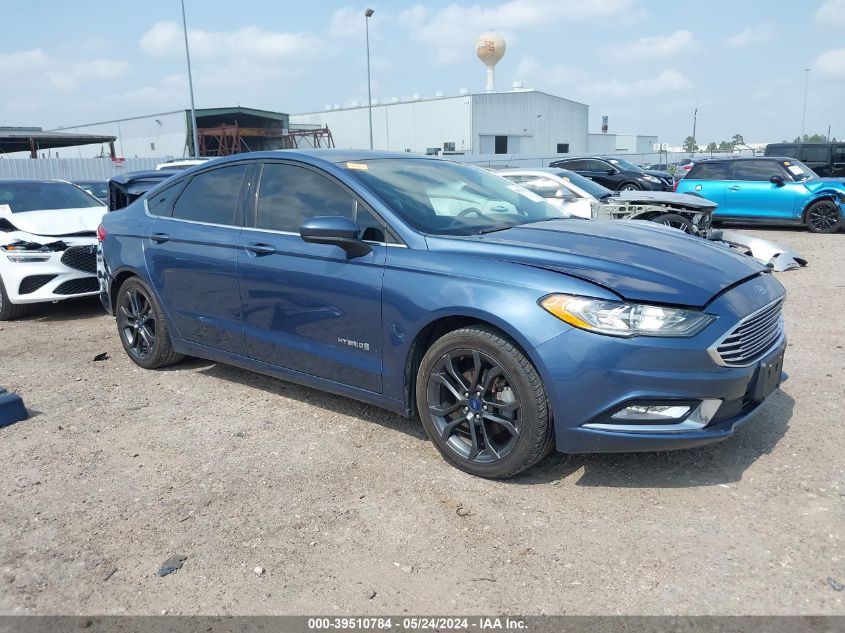 2018 FORD FUSION HYBRID SE