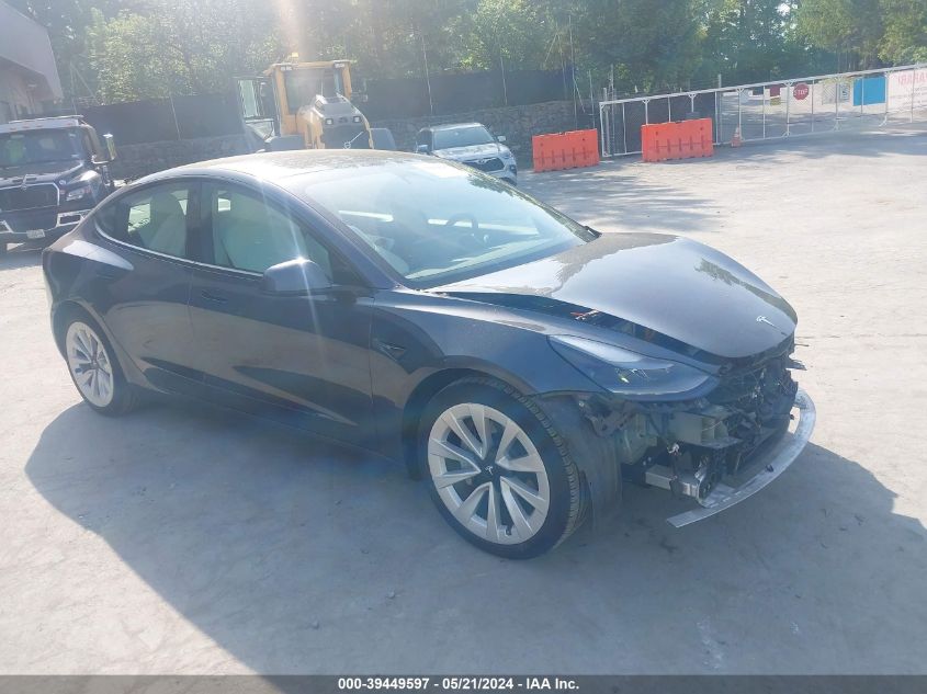 2021 TESLA MODEL 3 LONG RANGE DUAL MOTOR ALL-WHEEL DRIVE