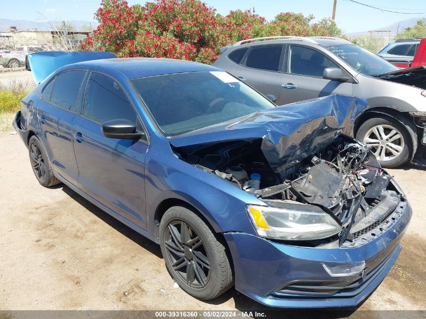 2016 VOLKSWAGEN JETTA 1.4T S