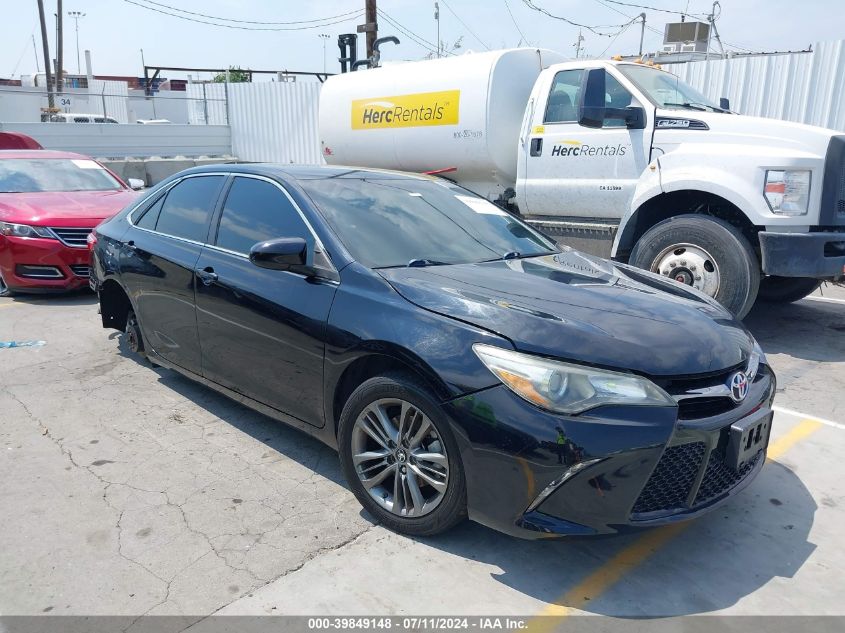 2016 TOYOTA CAMRY SE